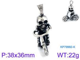 Stainless Skull Pendants