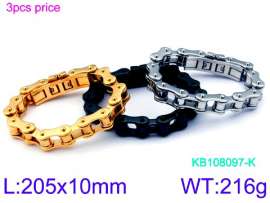 Stainless Steel Bicycle Bracelet