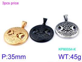 Stainless Steel Gold-plating Pendant