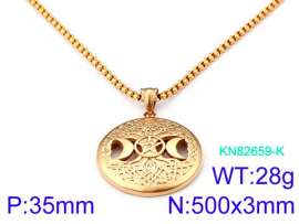 SS Gold-Plating Necklace