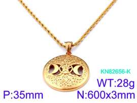 SS Gold-Plating Necklace
