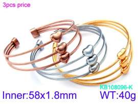 Stainless Steel Wire Bangle