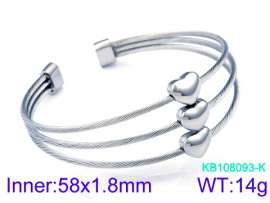 Stainless Steel Wire Bangle