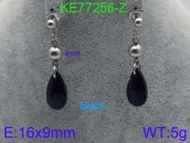 Stainless Steel Stone&Crystal Earring