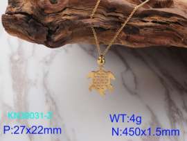 SS Gold-Plating Necklace