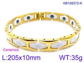 Stainless steel with Ceramic Bracelet