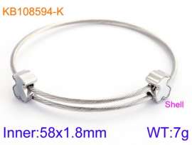 Stainless Steel Wire Bangle