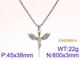 Stainless Steel Stone Necklace