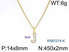 SS Gold-Plating Necklace