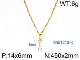 SS Gold-Plating Necklace