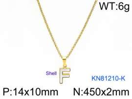 SS Gold-Plating Necklace