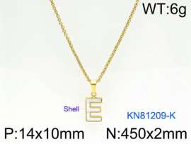 SS Gold-Plating Necklace