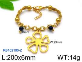 Stainless Steel Gold-plating Bracelet