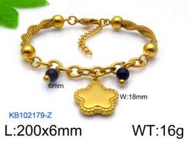 Stainless Steel Gold-plating Bracelet