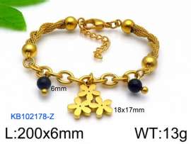 Stainless Steel Gold-plating Bracelet