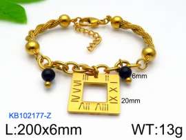 Stainless Steel Gold-plating Bracelet