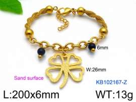 Stainless Steel Gold-plating Bracelet