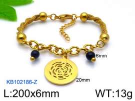 Stainless Steel Gold-plating Bracelet