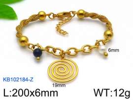 Stainless Steel Gold-plating Bracelet