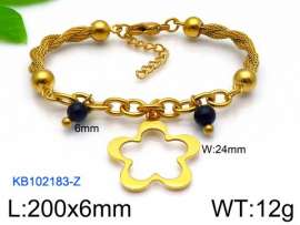 Stainless Steel Gold-plating Bracelet