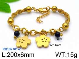 Stainless Steel Gold-plating Bracelet