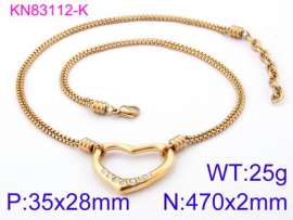 SS Gold-Plating Necklace