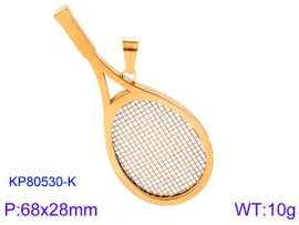 Stainless Steel Gold-plating Pendant