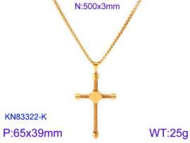 SS Gold-Plating Necklace