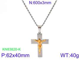 SS Gold-Plating Necklace
