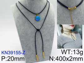 Stainless Steel Stone Necklace