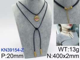 Stainless Steel Stone Necklace