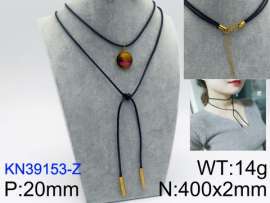 Stainless Steel Stone Necklace