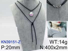 Stainless Steel Stone Necklace