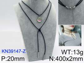 Stainless Steel Stone Necklace