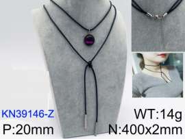 Stainless Steel Stone Necklace