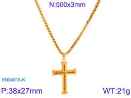 SS Gold-Plating Necklace