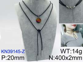 Stainless Steel Stone Necklace