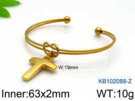 Stainless Steel Gold-plating Bangle