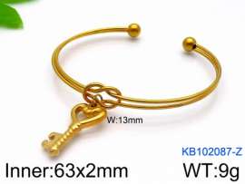 Stainless Steel Gold-plating Bangle