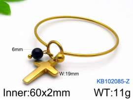 Stainless Steel Gold-plating Bangle