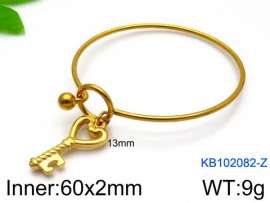 Stainless Steel Gold-plating Bangle