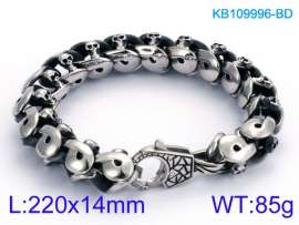 Stainless Skull Bracelet