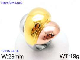 Stainless Steel Gold-plating Ring