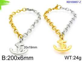 Stainless Steel Gold-plating Bracelet