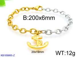 Stainless Steel Gold-plating Bracelet