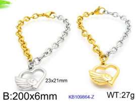 Stainless Steel Gold-plating Bracelet