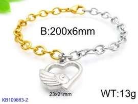 Stainless Steel Gold-plating Bracelet