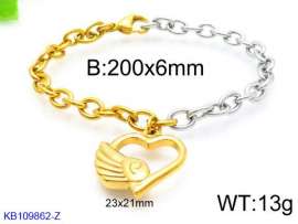 Stainless Steel Gold-plating Bracelet