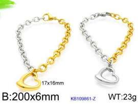 Stainless Steel Gold-plating Bracelet