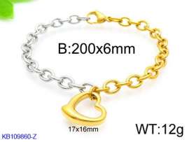 Stainless Steel Gold-plating Bracelet